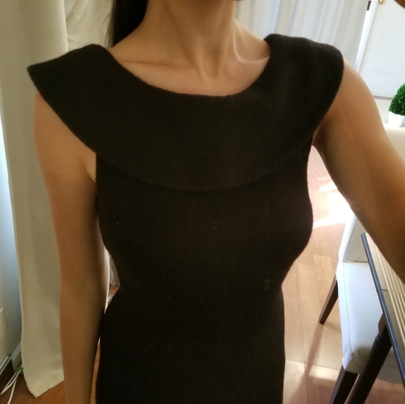 Banana Republic Italian Wool Sheath Shift Dress - Picture 5 of 7